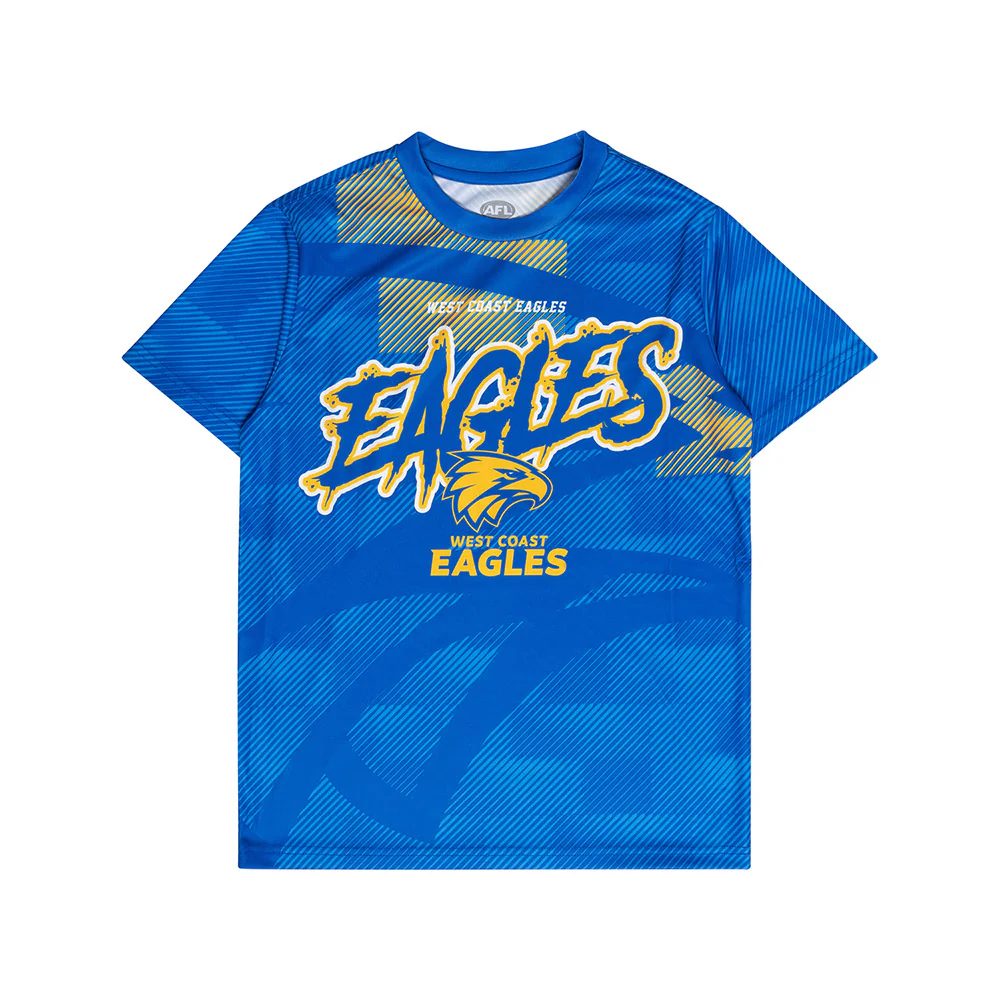 West Coast Eagles All Over Youth Tee