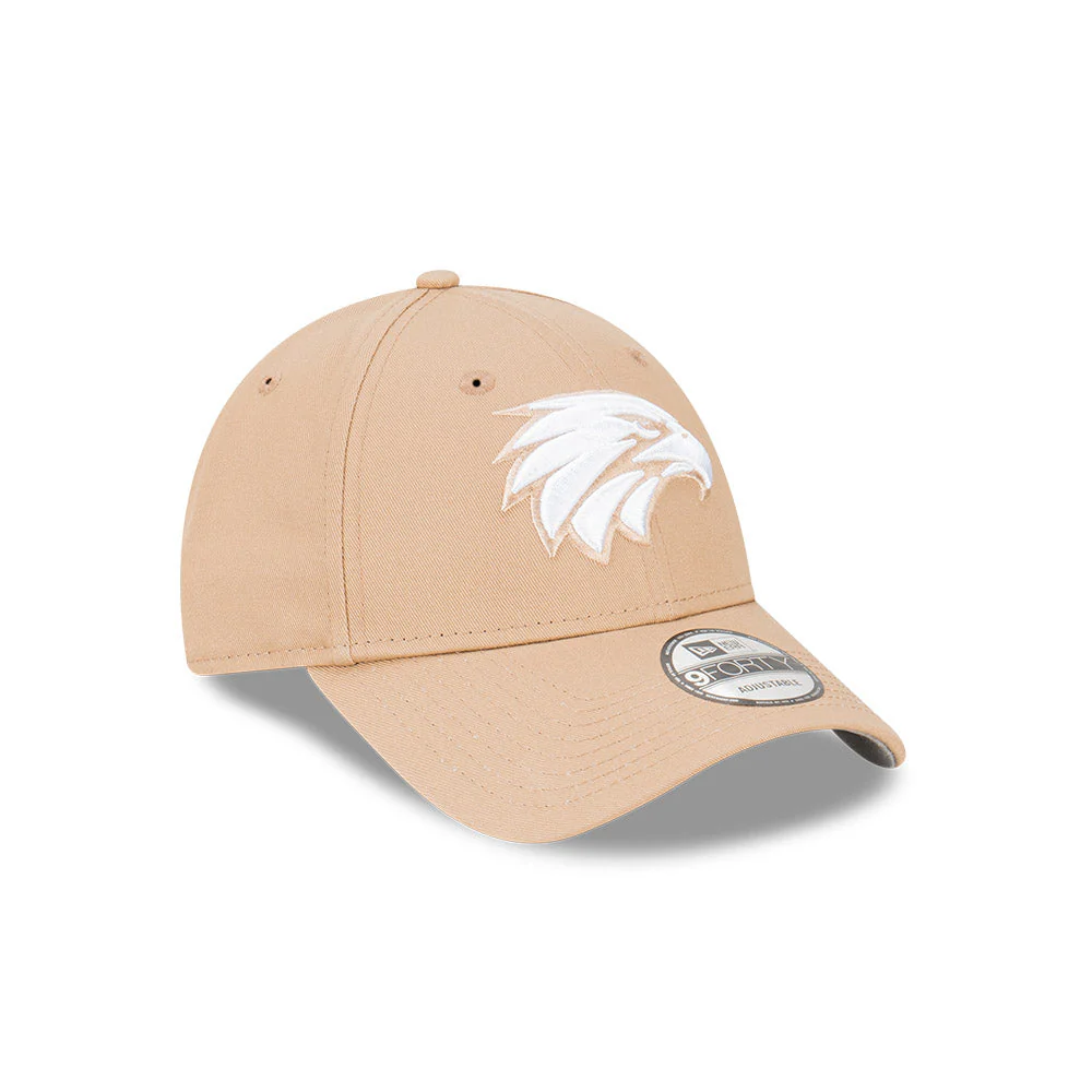 West Coast Eagles New Era Camel 9forty Cap - Image 10