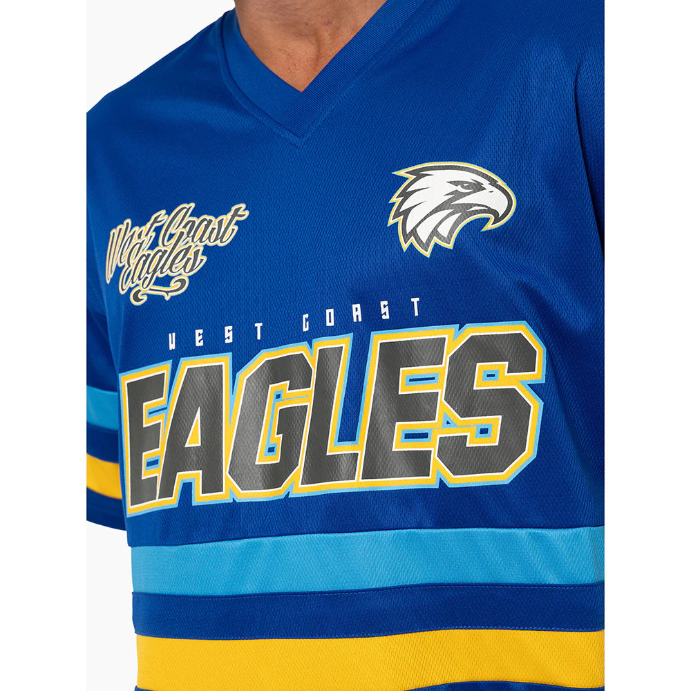 West Coast Eagles Vintage Jersey Tee - Image 3