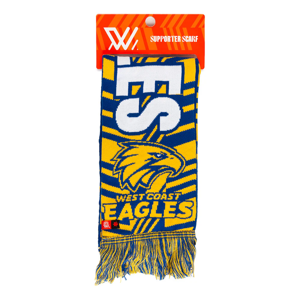 West Coast Eagles AFLW Official Supporter Scarf