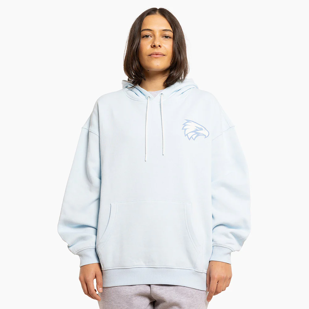 West Coast Eagles Womens Puff Hoodie