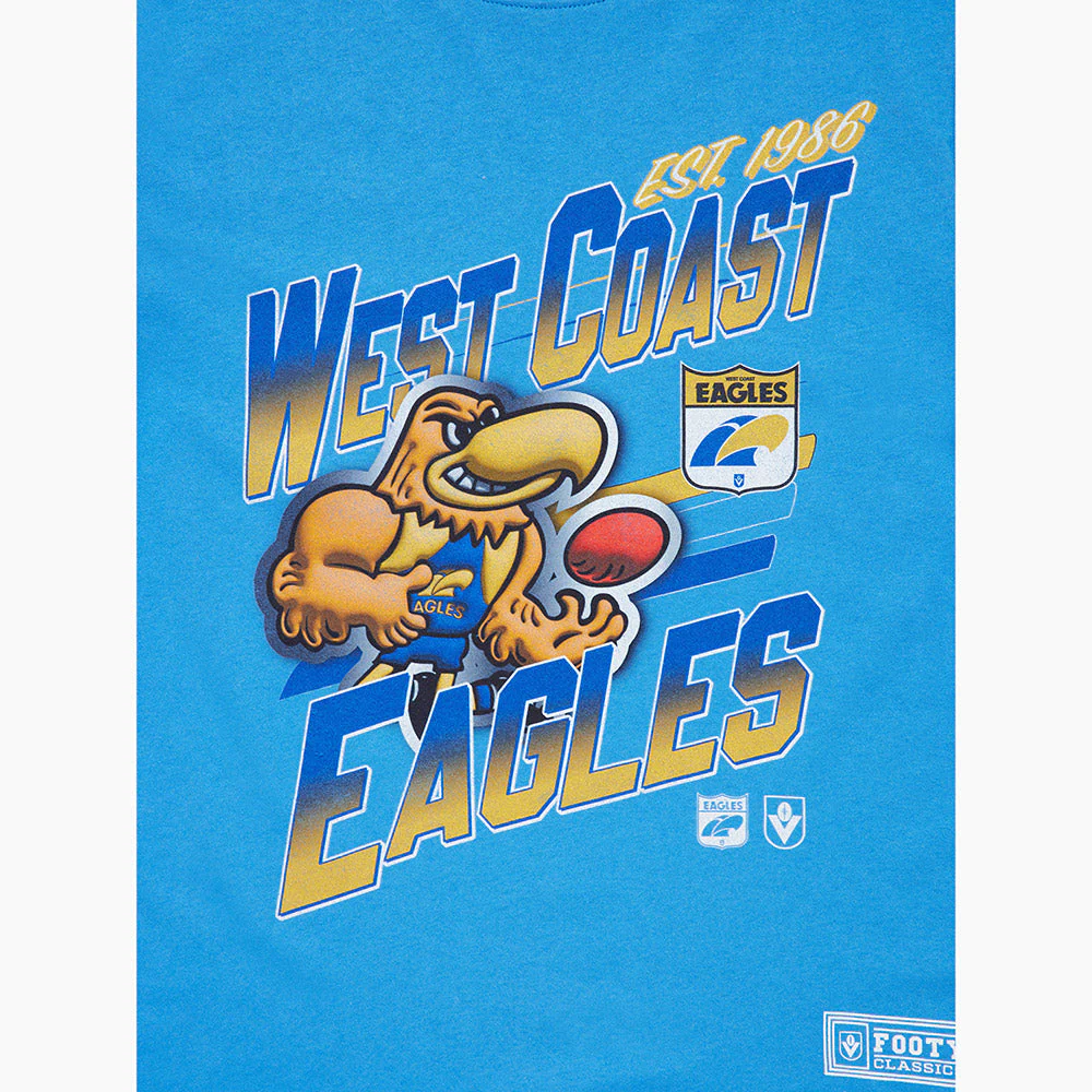 West Coast Eagles Mitchell & Ness Mascot Character Youth Tee - Image 3