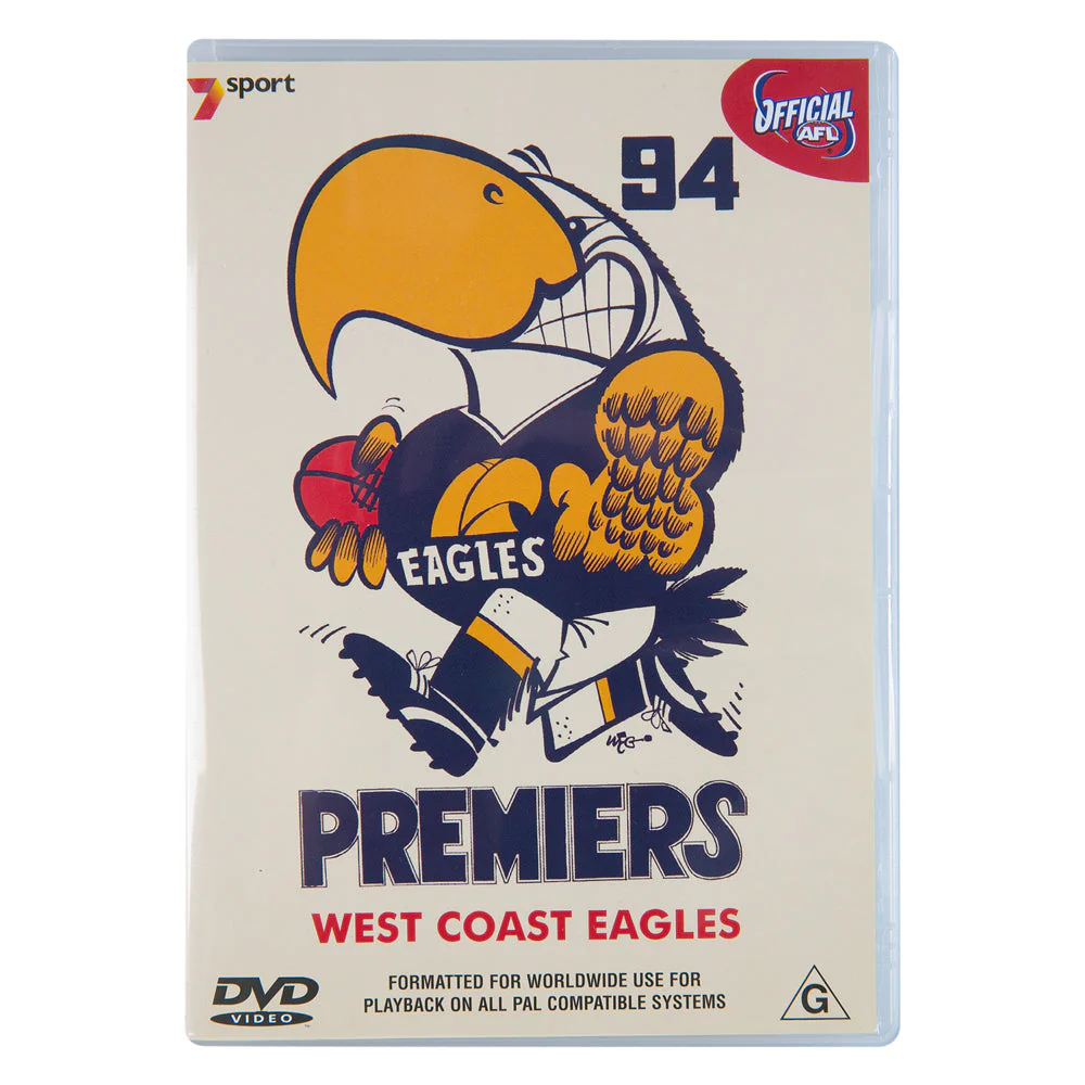 West Coast Eagles 1994 Premiers Dvd - Image 4