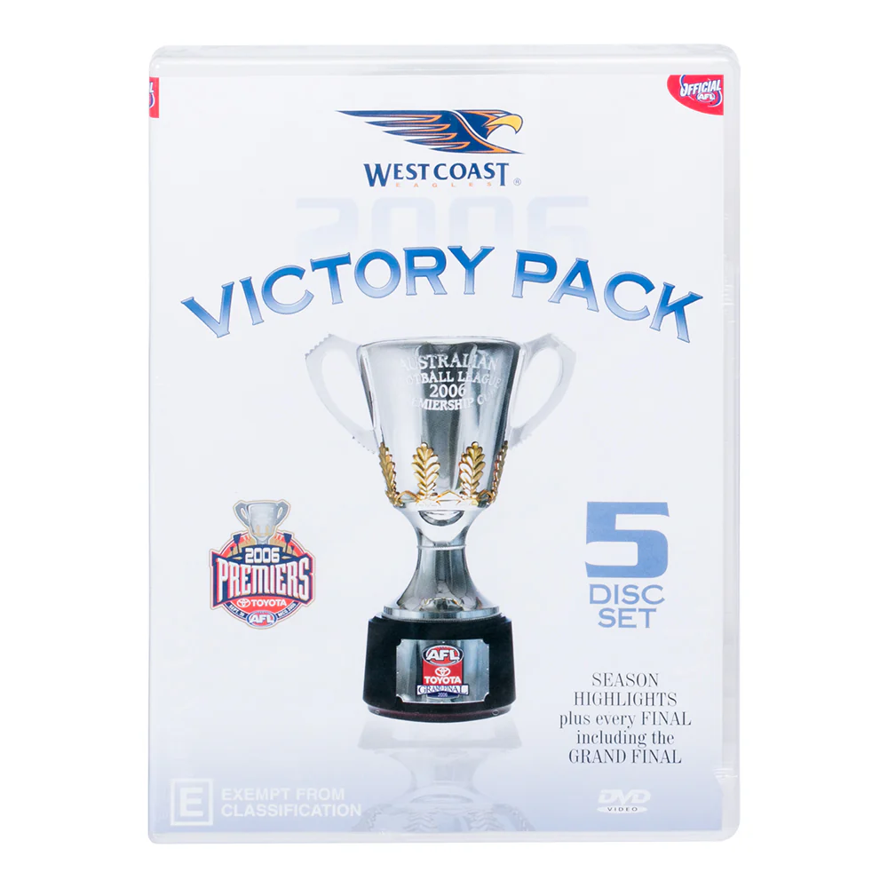 West Coast Eagles 2006 Victory Dvd Pack