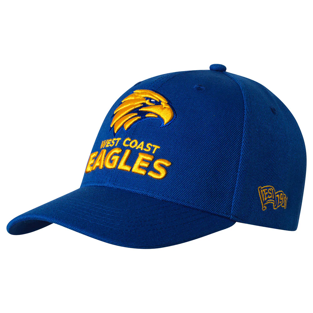West Coast Eagles Adults Staple Cap
