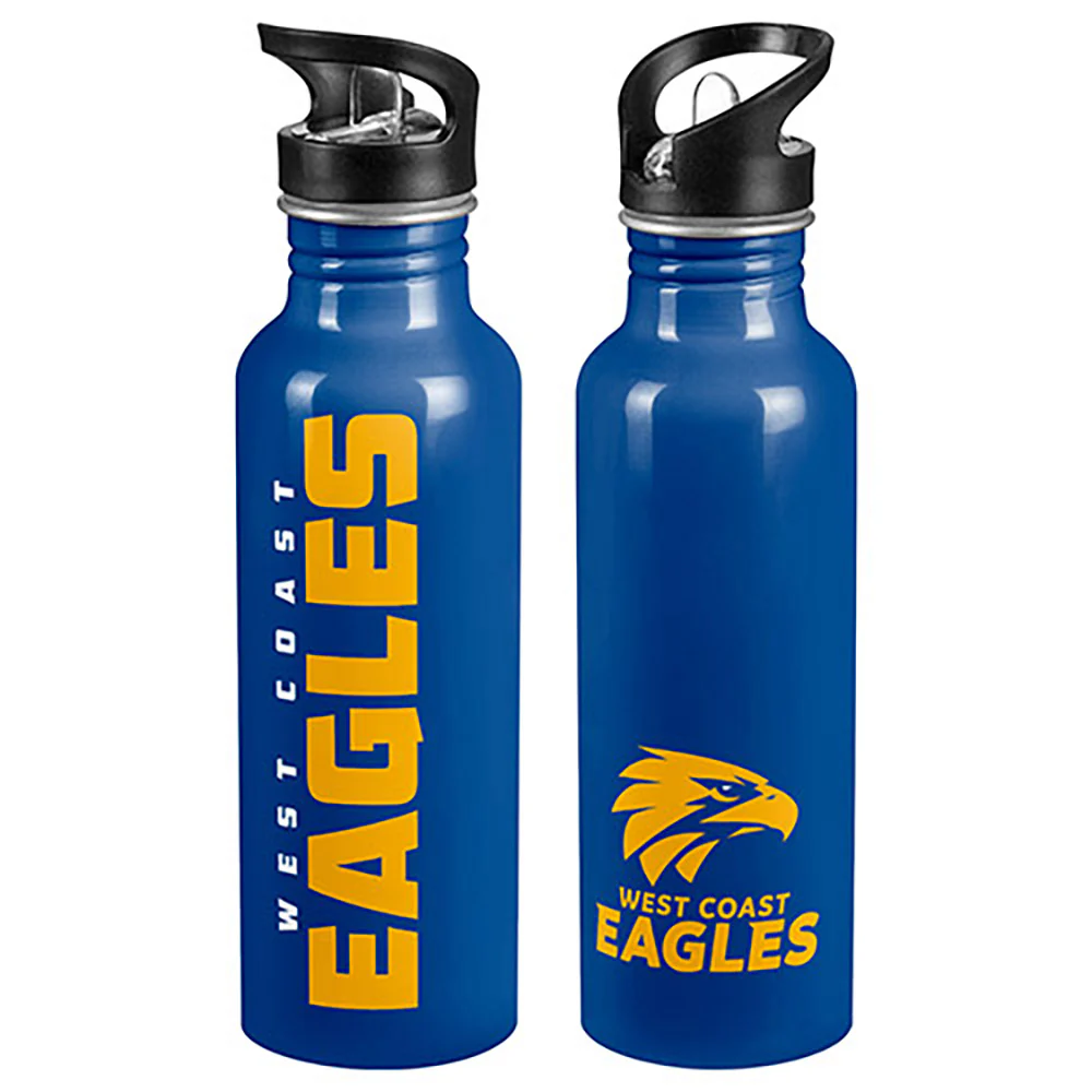 West Coast Eagles Aluminium Bottle