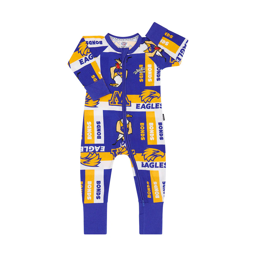 West Coast Eagles Babies/Toddlers Wondersuit - Image 3