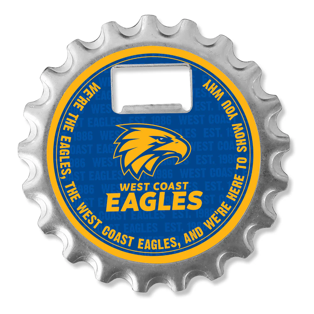 West Coast Eagles Bar 3-In-1 Gadget Opener Coaster Magnet