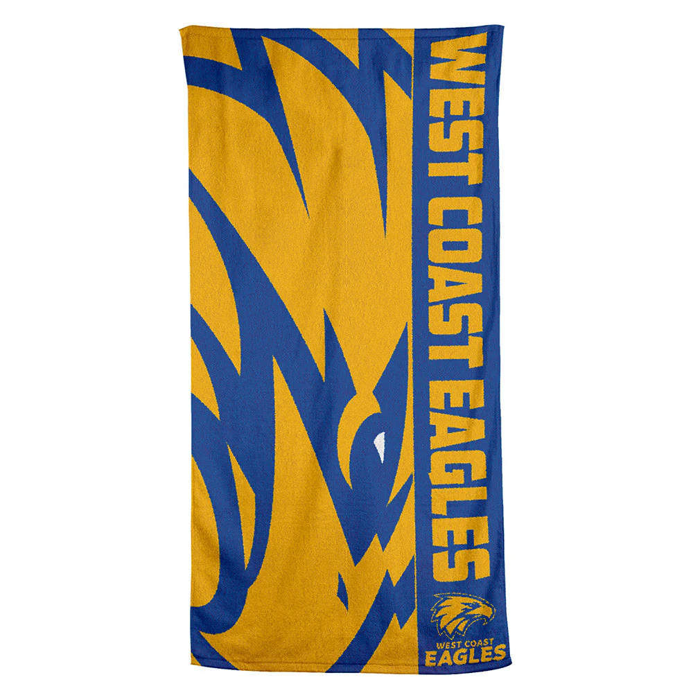 West Coast Eagles Beach Towel - Image 2