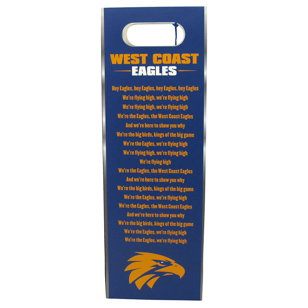 West Coast Eagles Bottle Gift Bag - Image 2