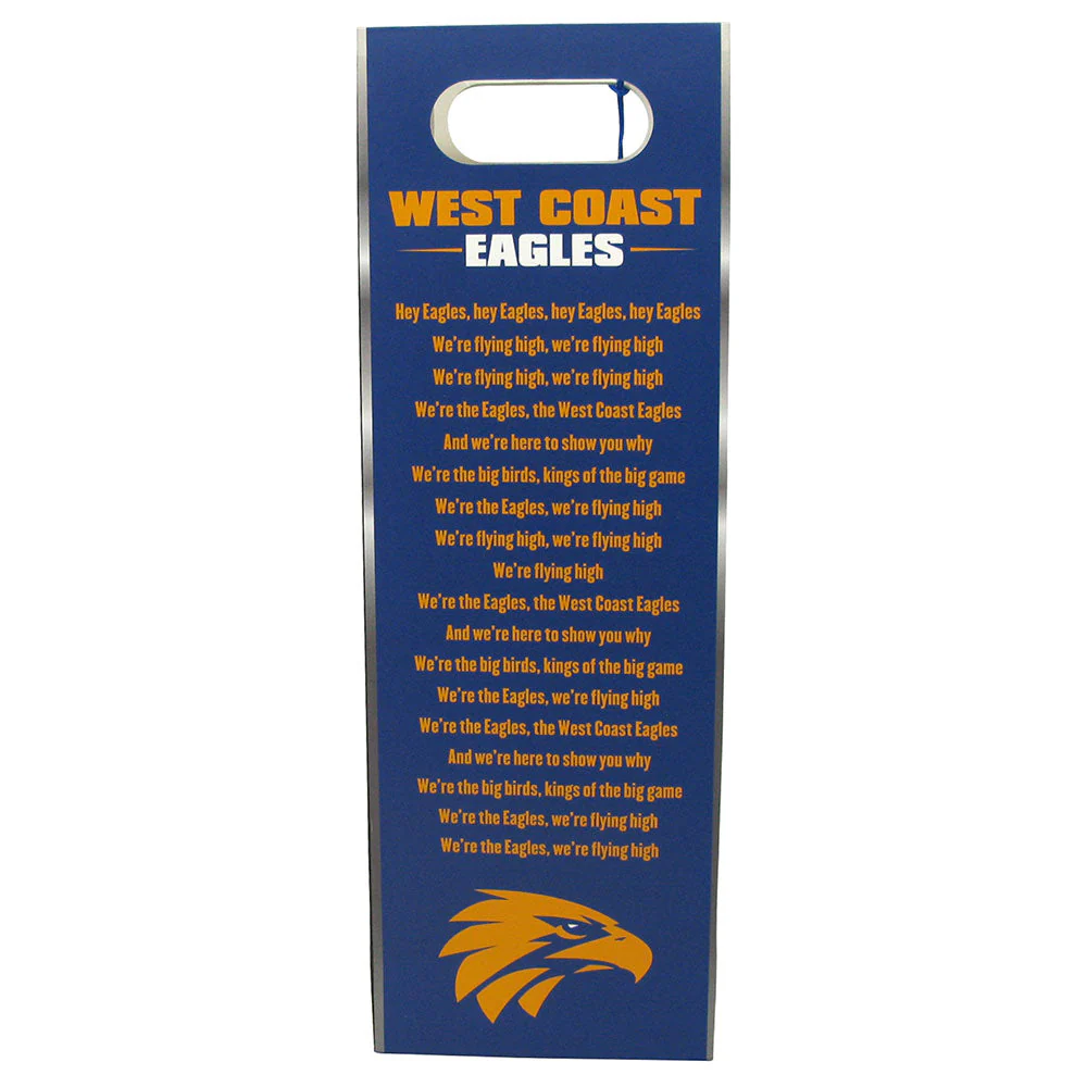 West Coast Eagles Bottle Gift Bag - Image 4
