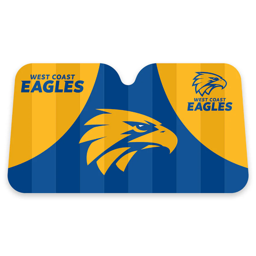 West Coast Eagles Car Windscreen Sunshade