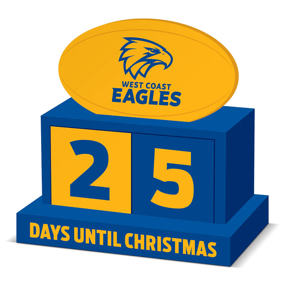 West Coast Eagles Christmas Countdown Blocks - Image 2