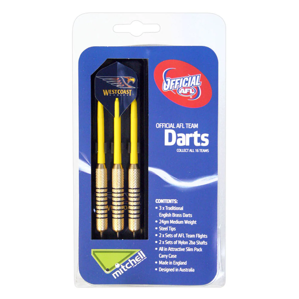 West Coast Eagles Darts 3-Pack - Image 2