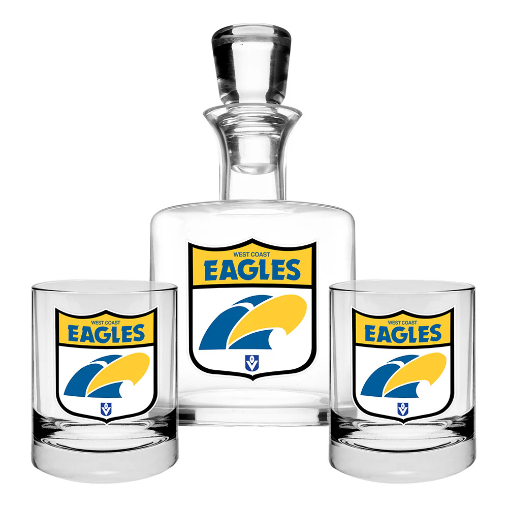 West Coast Eagles First 18 Decanter Set