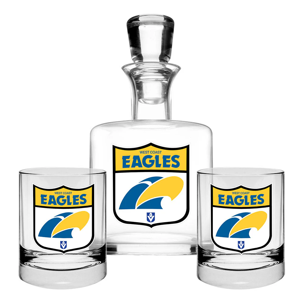West Coast Eagles First 18 Decanter Set - Image 2