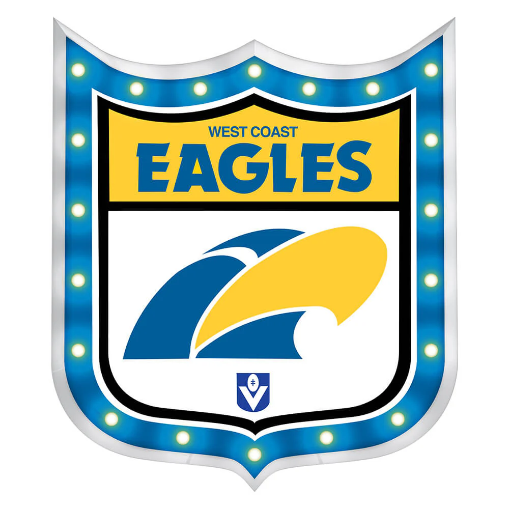 West Coast Eagles First 18 Light-Up Sign