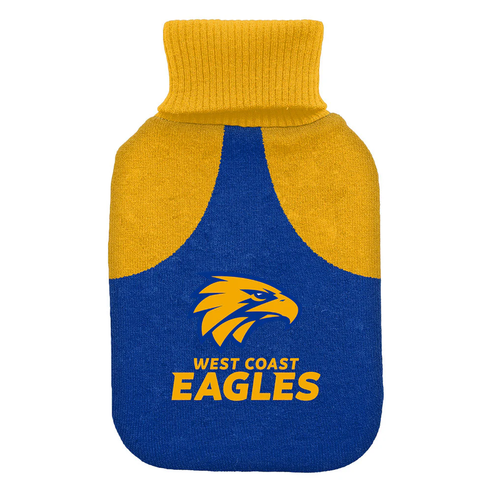 West Coast Eagles Hot Water Bottle & Cover - Image 2