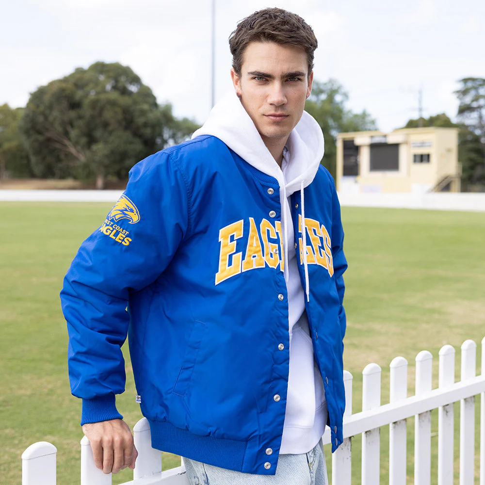 West Coast Eagles Mens Bomber Jacket - Image 7