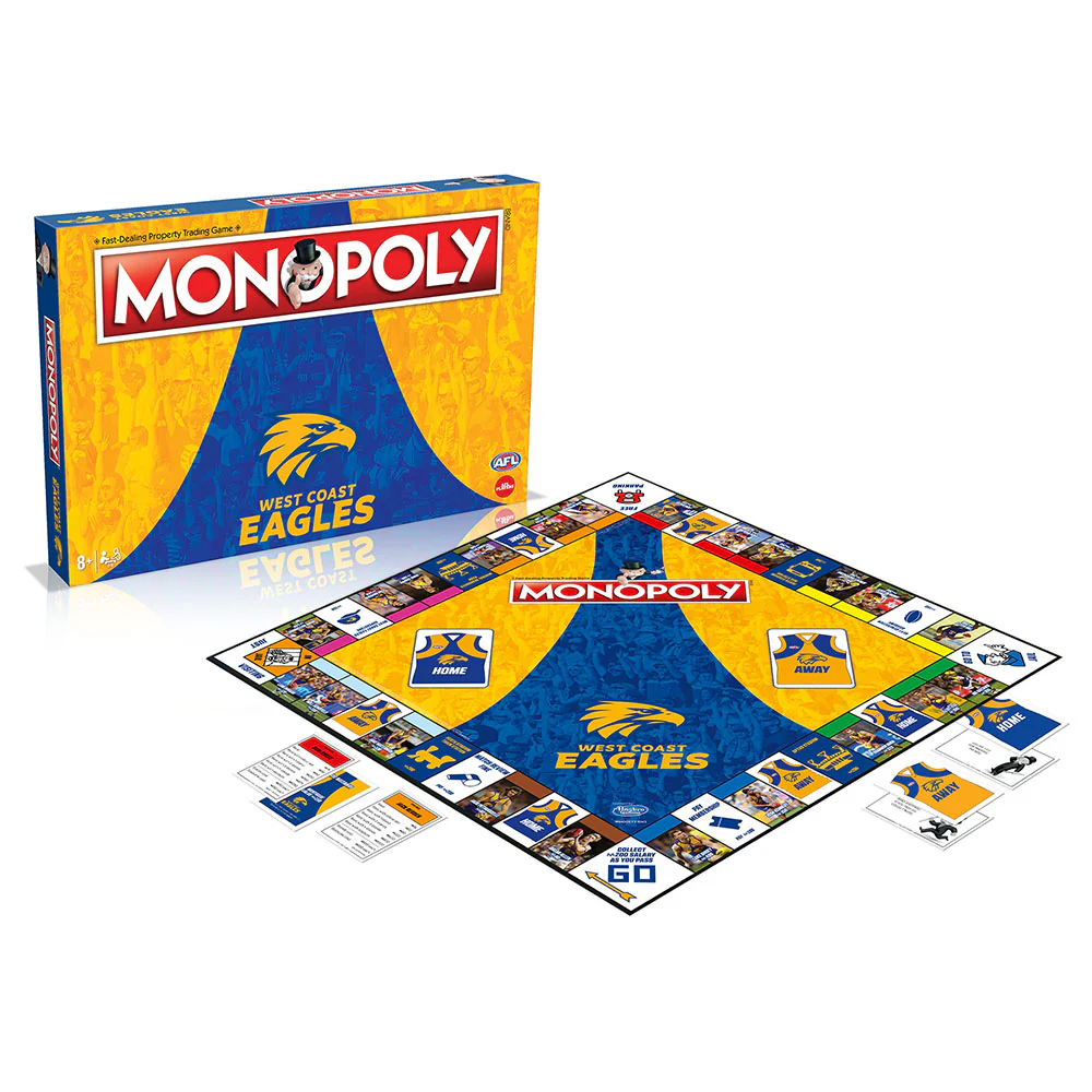 West Coast Eagles Monopoly Game