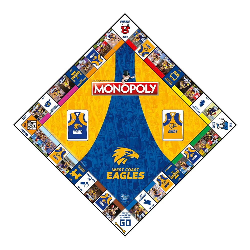 West Coast Eagles Monopoly Game - Image 2