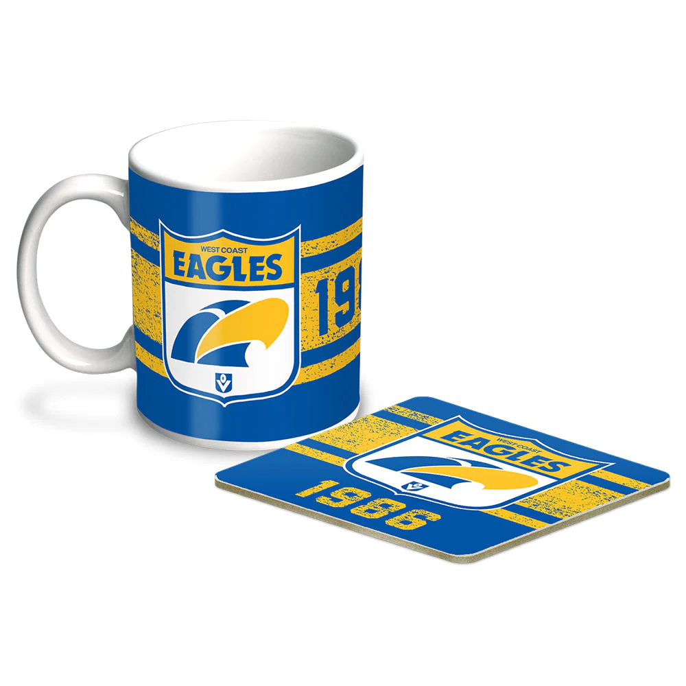 West Coast Eagles Mug And Coaster Pack - Image 2