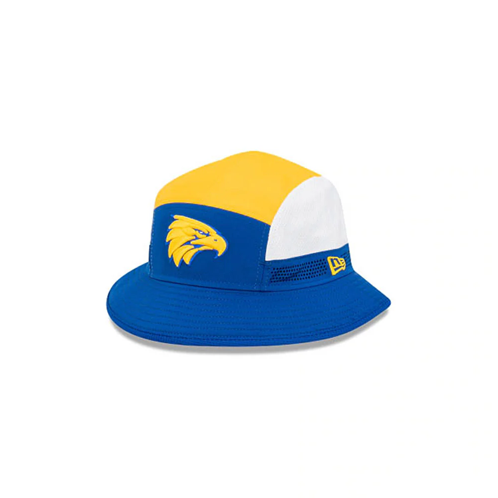 West Coast Eagles New Era Bucket Training Hat