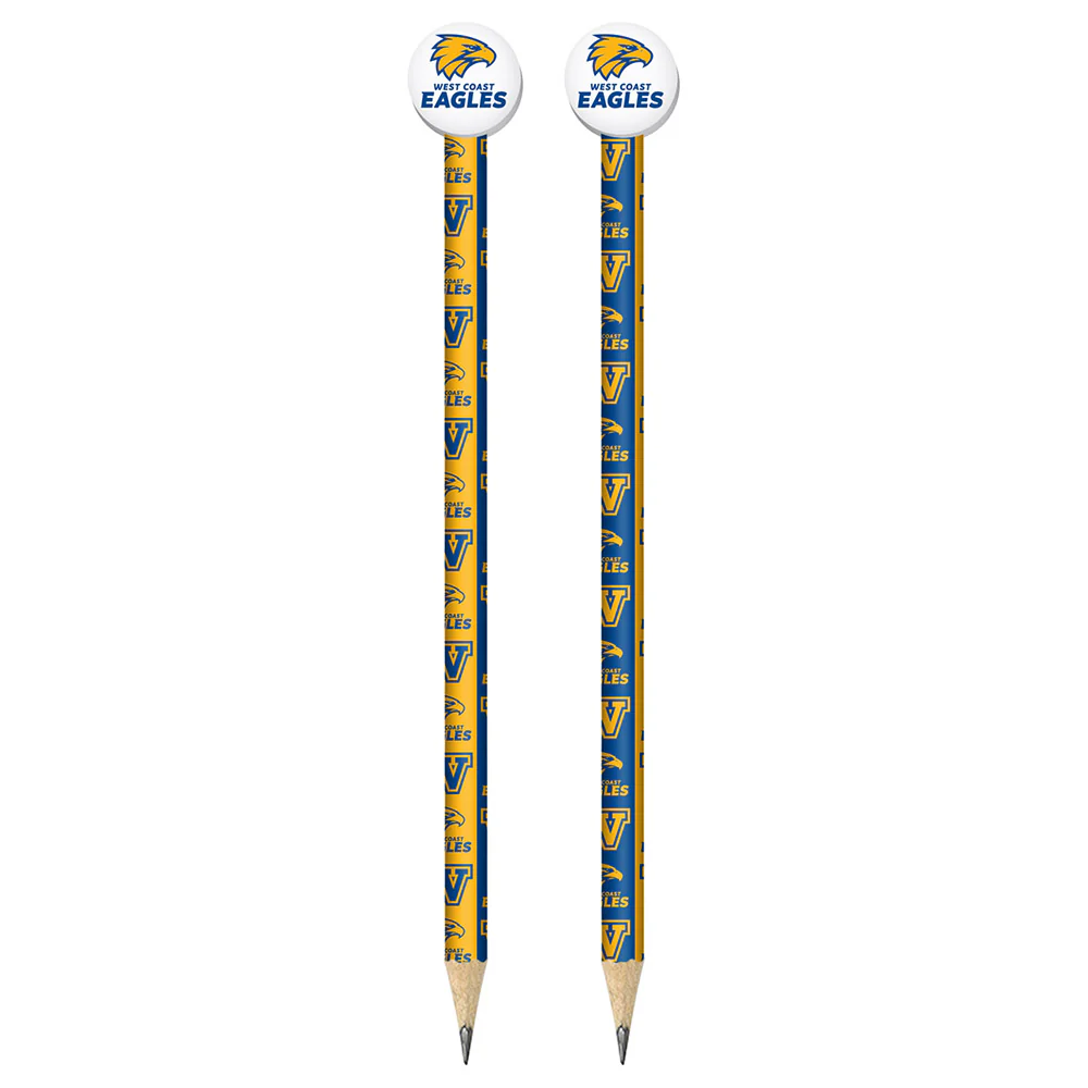 West Coast Eagles Pencil With Eraser