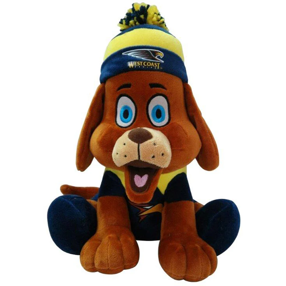 West Coast Eagles Plush Dog Doorstop