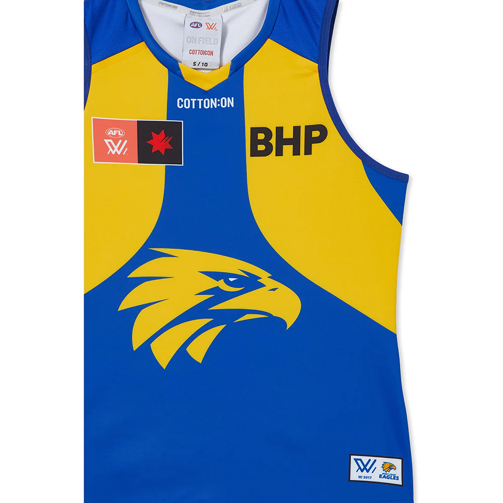 West Coast Eagles Season 8 AFLW Authentic Home Guernsey - Image 3