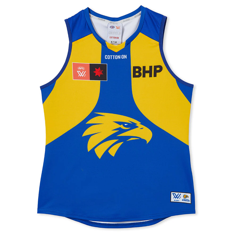 West Coast Eagles Season 8 AFLW Authentic Home Guernsey - Image 5