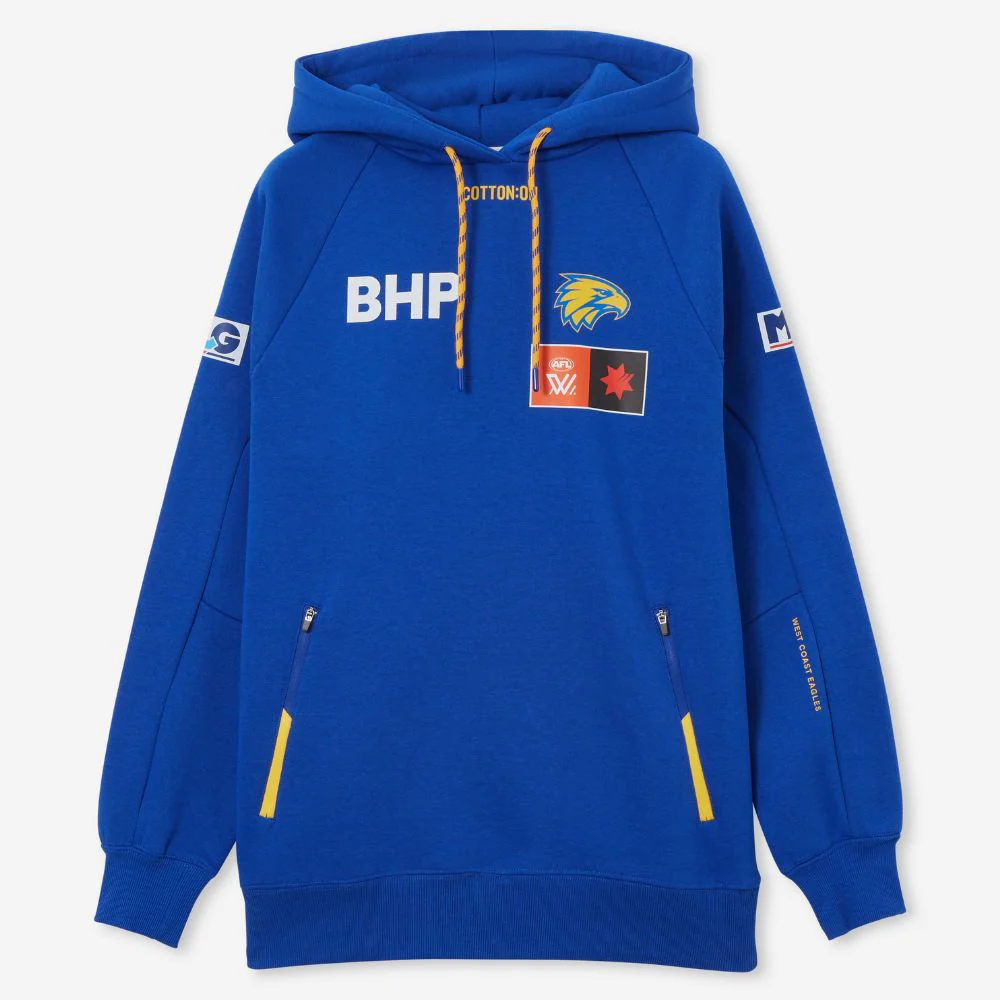 West Coast Eagles Season 9 AFLW Authentic Adult Hoodie