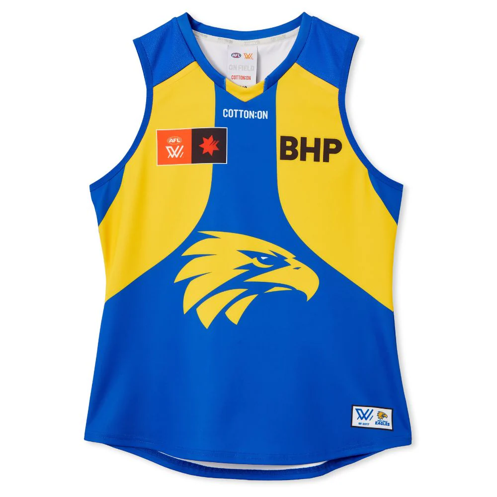 West Coast Eagles Season 9 AFLW Authentic Home Guernsey