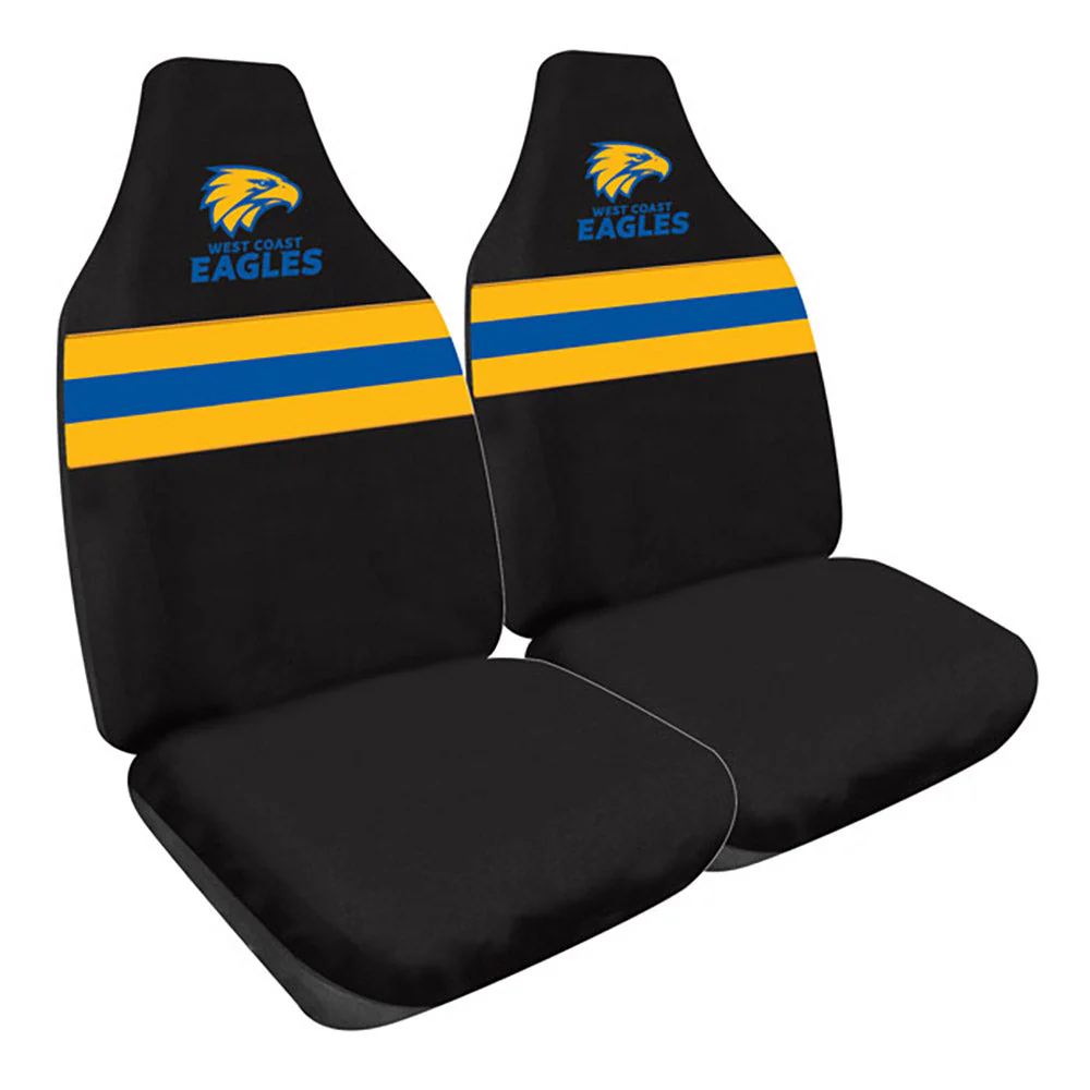 West Coast Eagles Set Of 2 Car Seat Covers - Image 2
