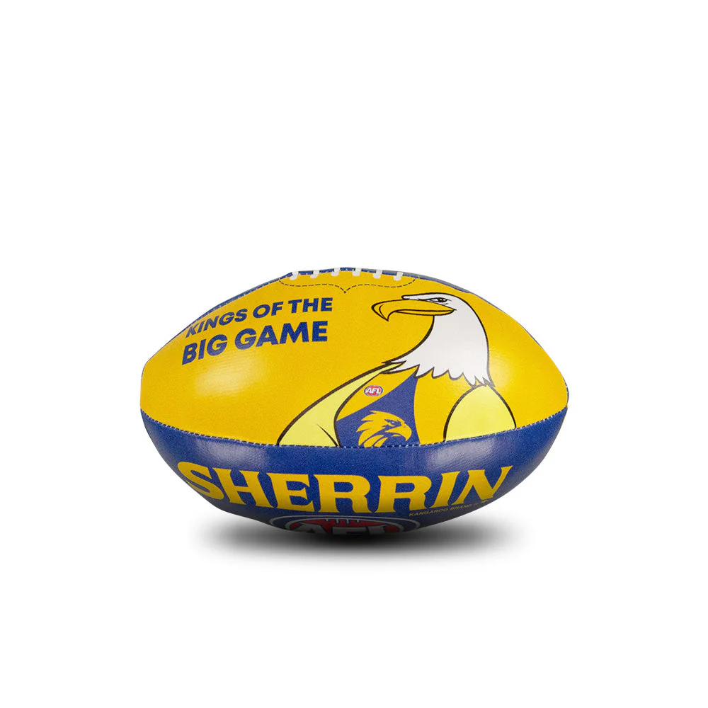 West Coast Eagles Soft Mini Football - Image 4