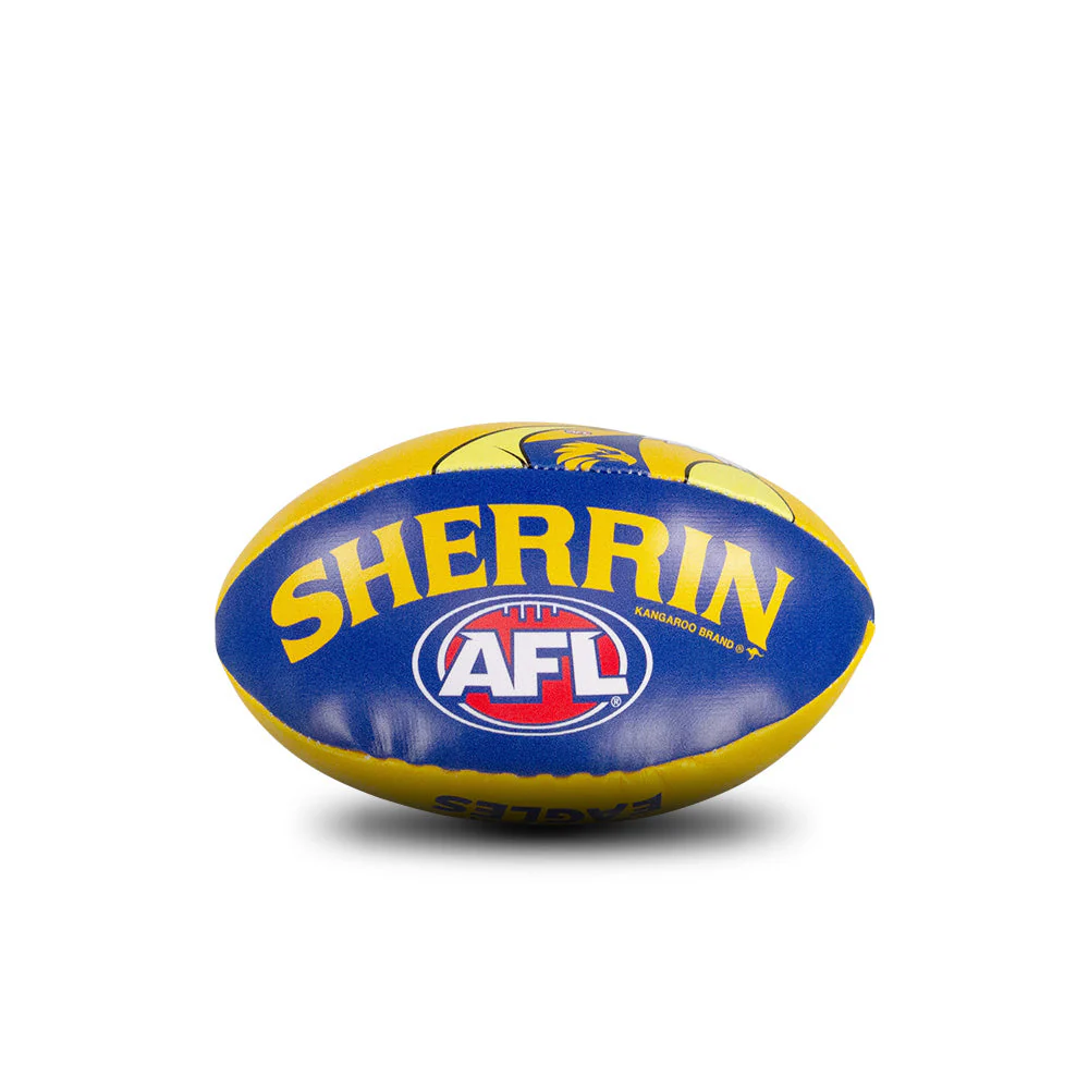 West Coast Eagles Soft Mini Football - Image 6
