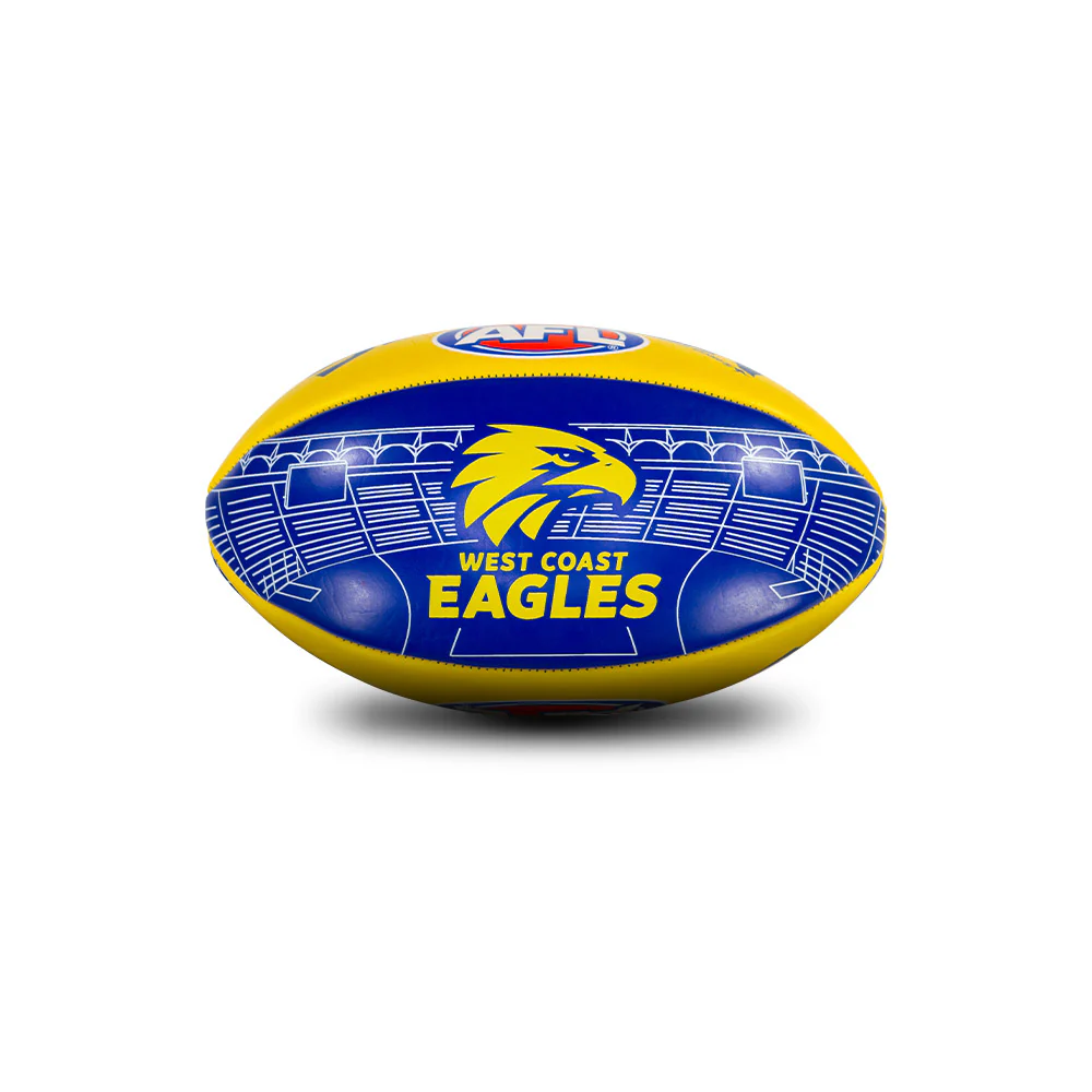 West Coast Eagles Softie 20cm Football - Image 3