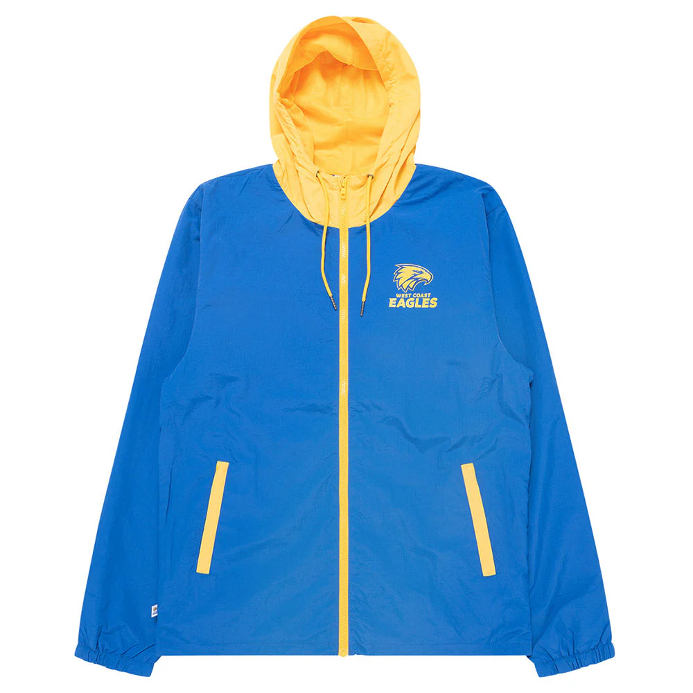 West Coast Eagles Team Crest Full Zip Nylon Windbreaker - Image 5
