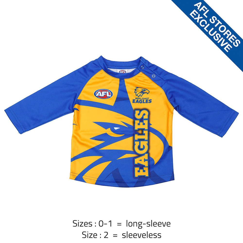 West Coast Eagles Toddler Logo Guernsey - Image 6