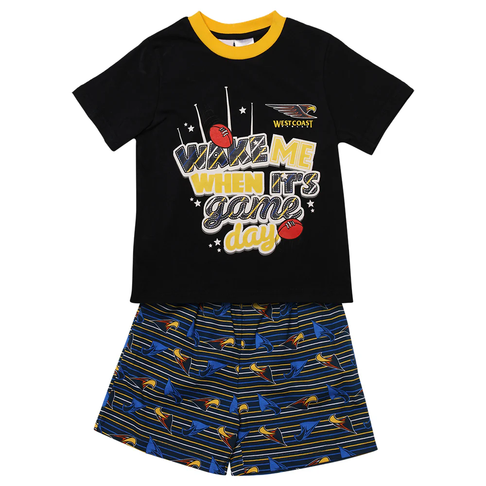 West Coast Eagles Toddler Pyjama Set