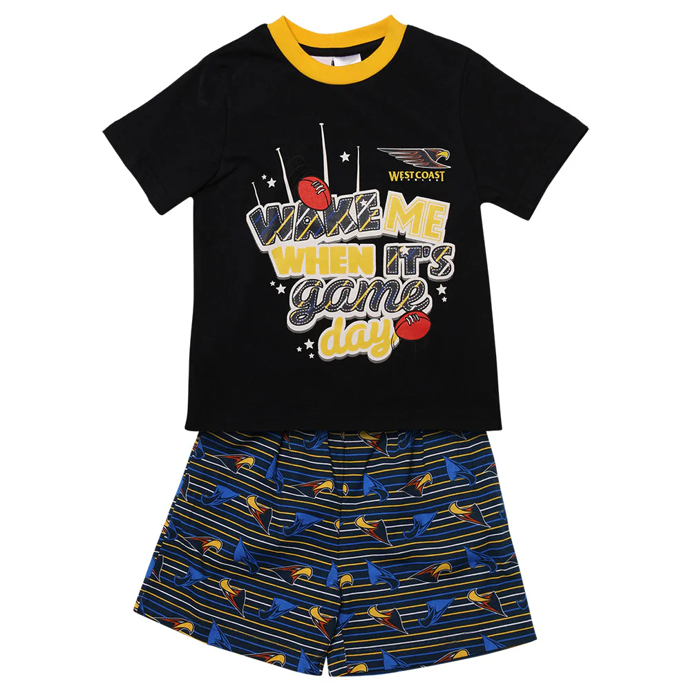 West Coast Eagles Toddler Pyjama Set - Image 4