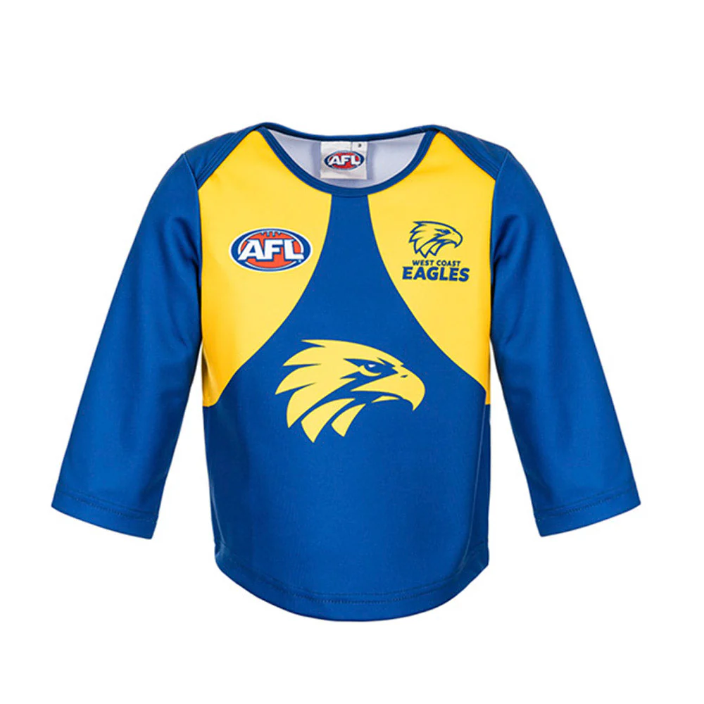West Coast Eagles Toddler Replica Guernsey - Image 6