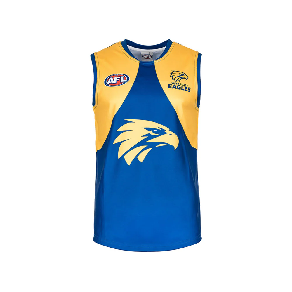 West Coast Eagles Toddler Sleeveless Replica Guernsey