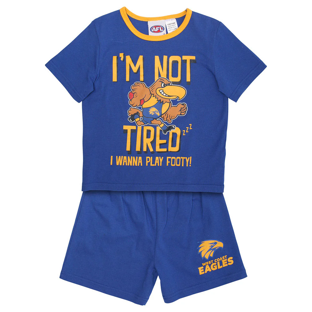 West Coast Eagles Toddlers Pyjama Set - Image 3