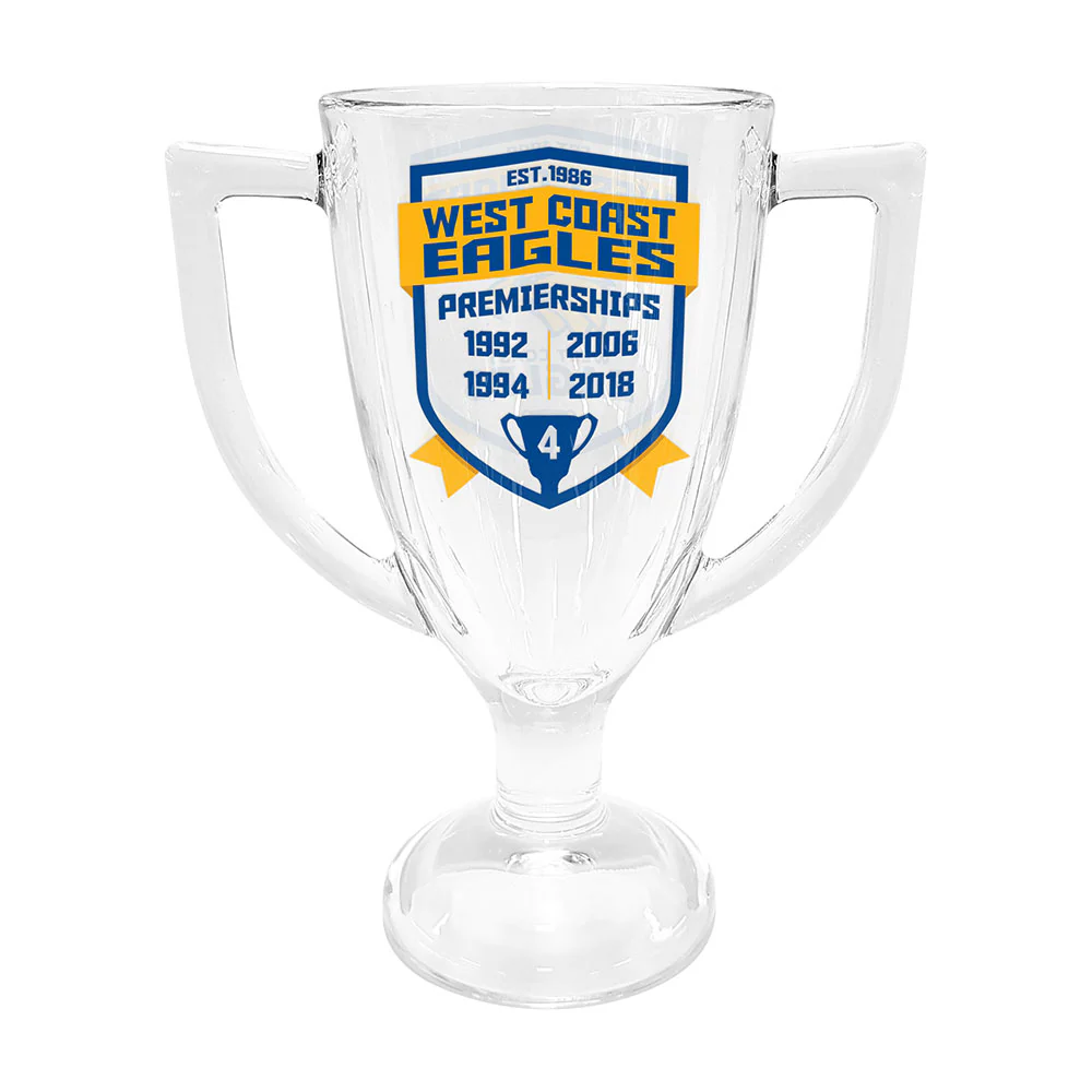 West Coast Eagles Trophy Glass - Image 2