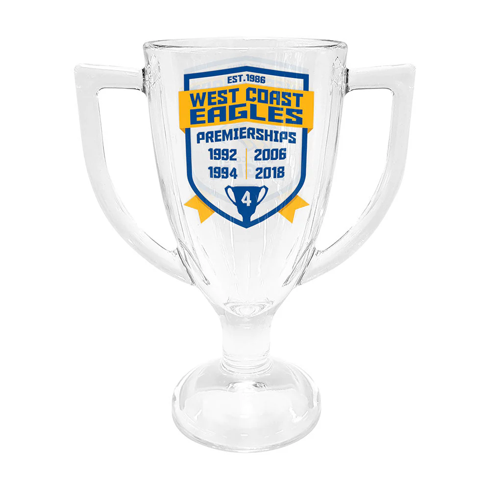 West Coast Eagles Trophy Glass - Image 3