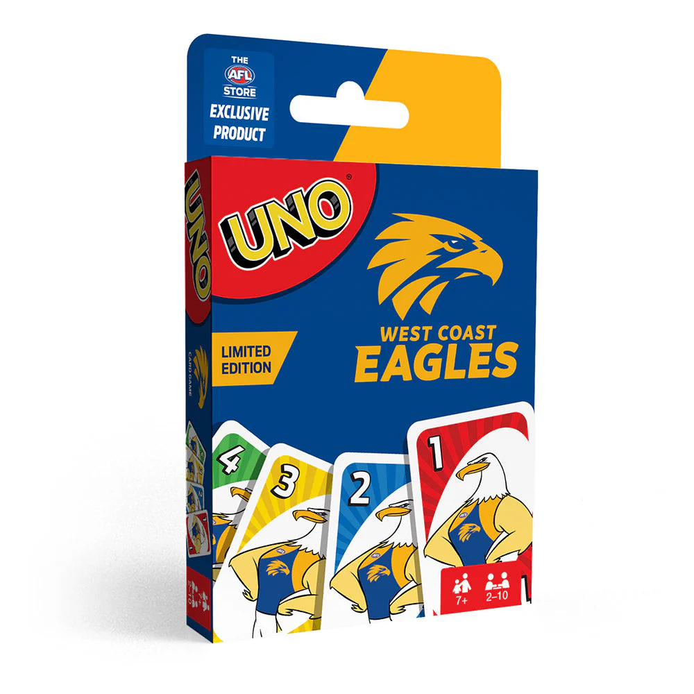 West Coast Eagles Uno Card Game - Image 3