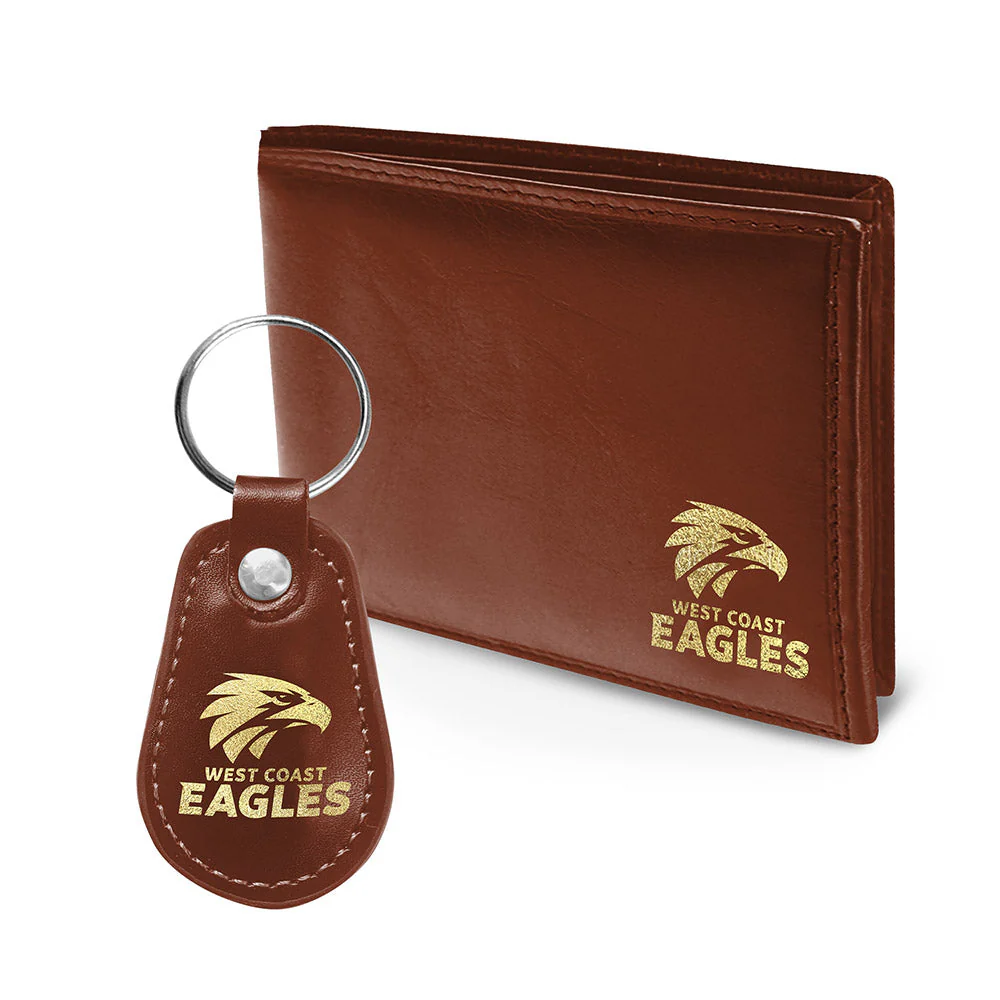 West Coast Eagles Wallet & Keyring Pack - Image 2