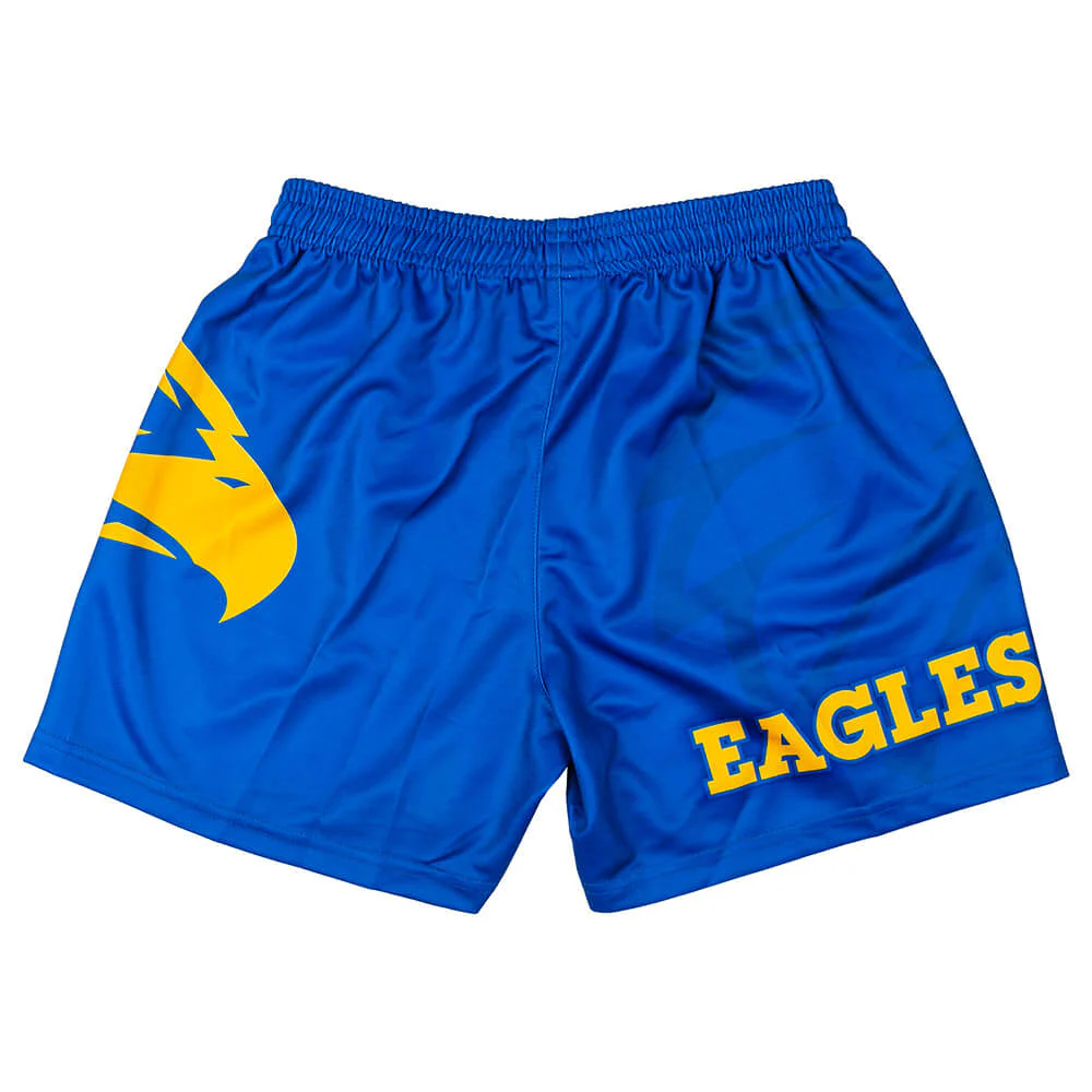 West Coast Eagles Youth Logo Footy Shorts - Image 2