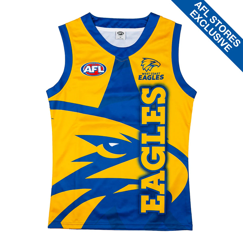 West Coast Eagles Youth Logo Guernsey - Image 4